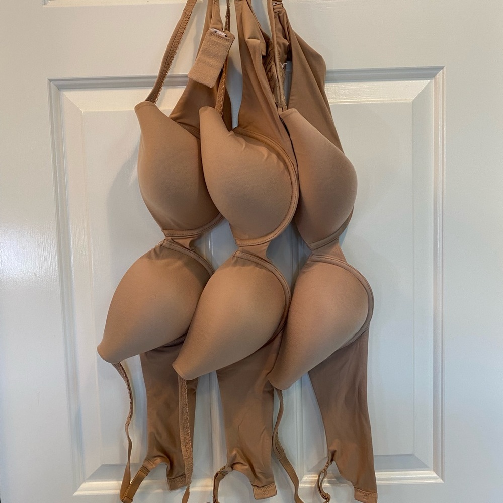 3 Victoria Secret Bras 38C
